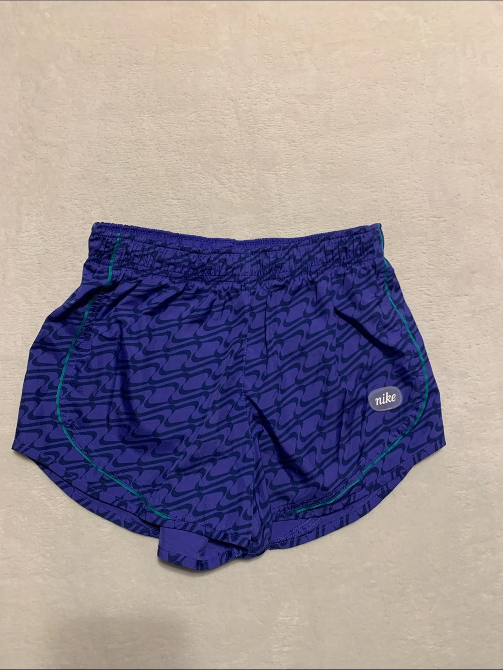 Nike Dri-FIT Running Shorts brief lined Women’s medium drawstring